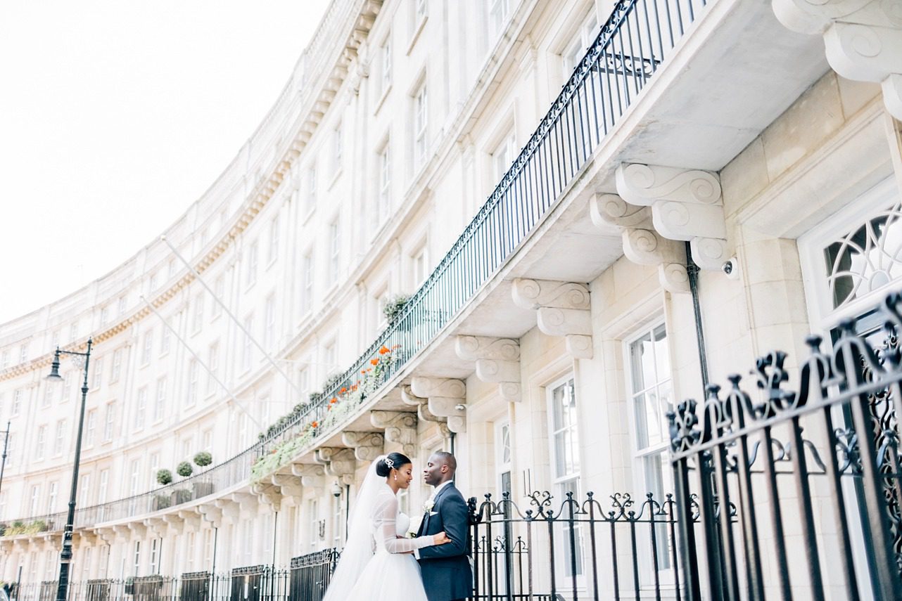 Wedding Couple at the Knightsbridge in London